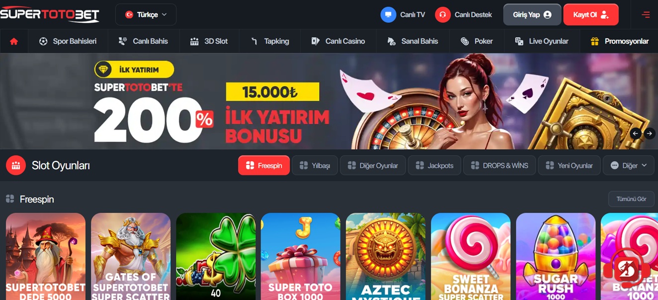süpertotobet giriş, süpertotobet yeni ve güncel adres